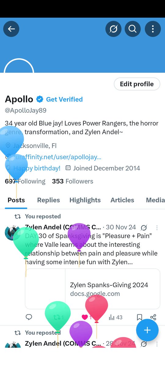 ApolloJay89's tweet photo. It's my birthday!! ❤️❤️❤️❤️❤️ https://t.co/URv2MEobs3