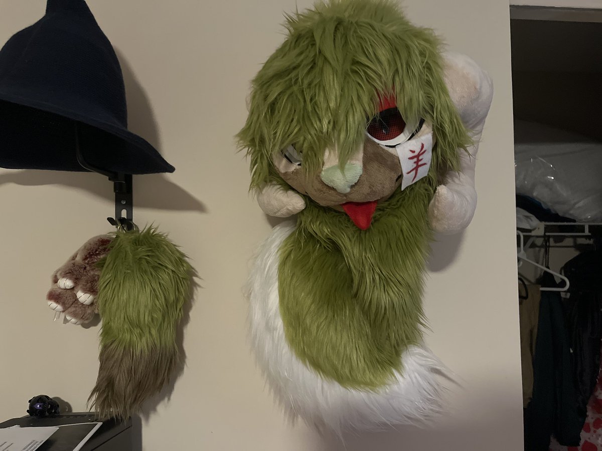 LewdDemonBunny's tweet photo. @reddpawz My boy after TFF! https://t.co/PHhH0zMhpX