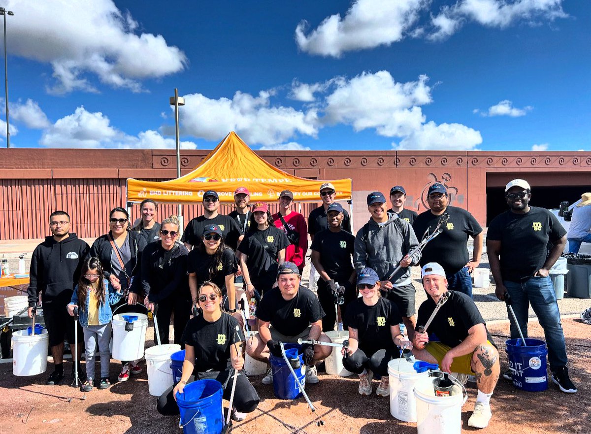 keeptempebtfl's tweet image. 🌿 Cleanup Power at LoPiano Habitat East! 🌎

This Saturday, April 19th, Keep Tempe Beautiful hosted an incredible cleanup at LoPiano Habitat East, and thanks to our amazing volunteers and community partners, the impact was HUGE!

💪 By the Numbers:
•206 volunteers
•304 hours…