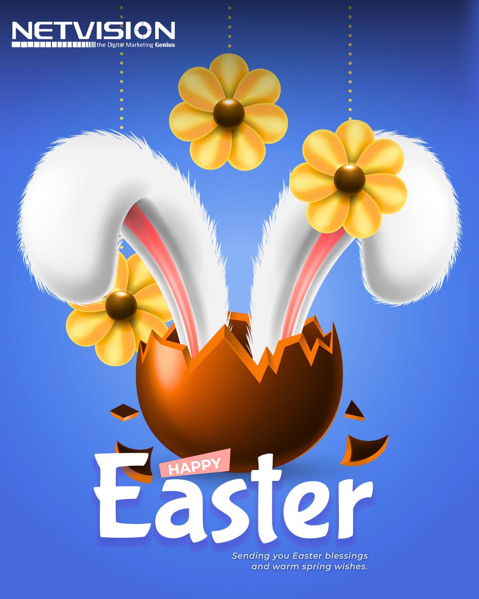 NetvisionSEO's tweet photo. Easter blessings to you and your loved ones. May love, peace, and happiness bloom in abundance.
https://t.co/LtcFhbculP
.
.
.
.
#netvision #easter #blessings #faith #peace #love https://t.co/qcuCfULdHb