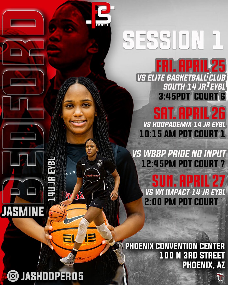 jashooper05's tweet photo. Nike JREYBL Session 1: Phoenix , AZ 🖤❤️@ProSkillsGBB https://t.co/APJi49zwWt