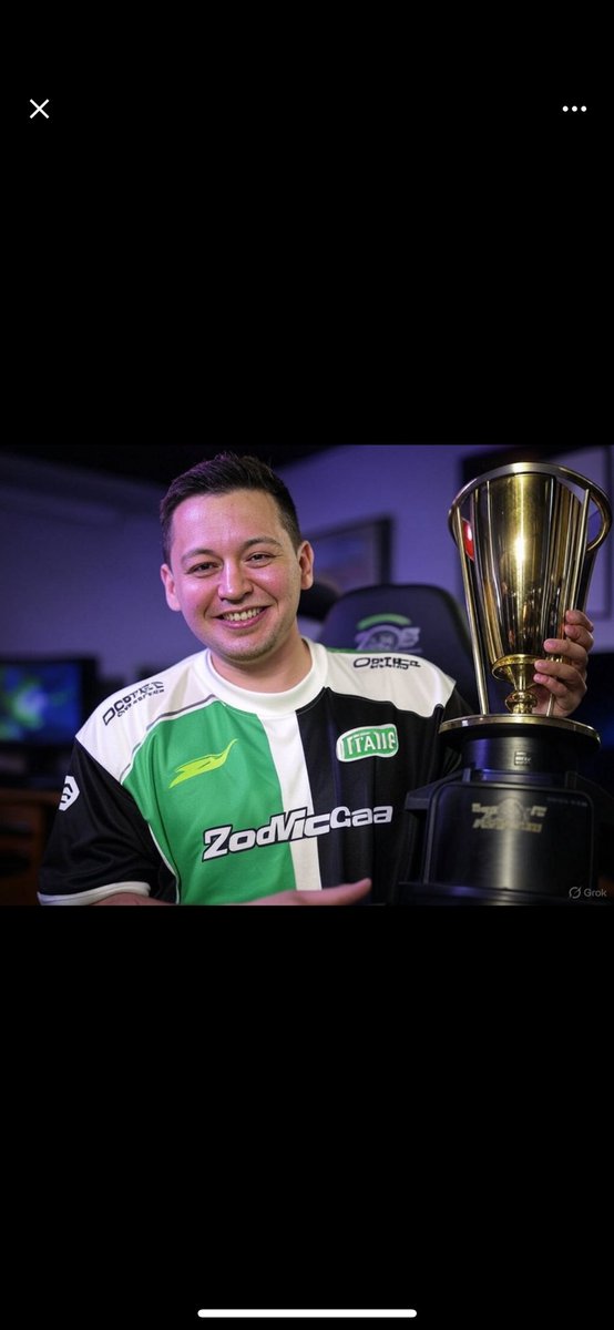 “Hey Grok, can you generate a picture of Zoomaa finally winning champs but in an Optic Jersey?” 

Grok-