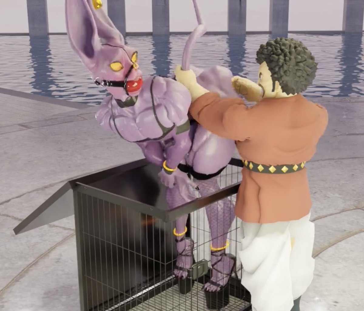 anubeefp's tweet photo. [WIP] Beerus x Mr Satan

How do you think beerus got captured by a mere mortal such as Mr Satan ?

animations wip available on my P page 👀💜 

#NSFW #Beerus #Femboy #bdsm #spanking https://t.co/Ep9ktpaXxQ