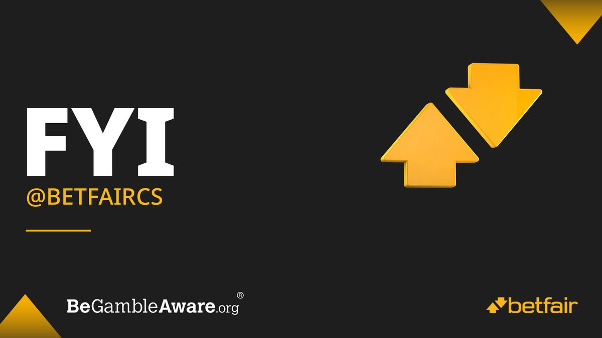 BetfairCS's tweet image. 🏇We Have Refunded All Singles Bets as a free bet on 'Oui Si' in the 18:48 Leopardstown as the jockey unseated at the start of the race‼️
This applies to Win & Each-Way markets only - T&C's apply 🟡⚫
#JusticeRefund