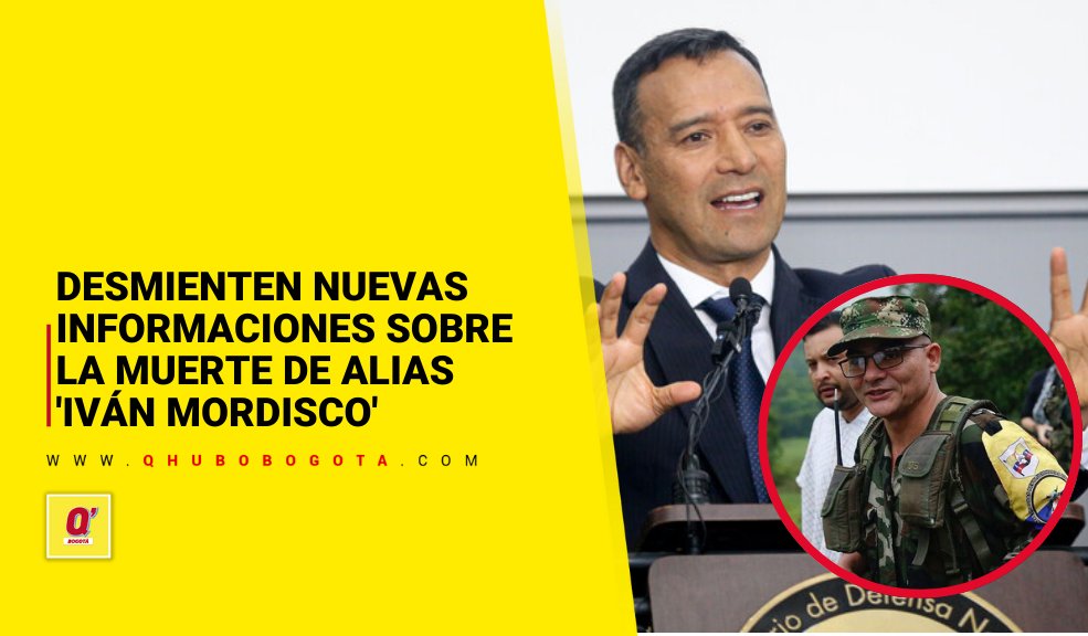 digital_bo70600's tweet photo. #AsíPasó El @mindefensa  desmintió los rumores sobre la muerte de alias 'Iván Mordisco'. https://t.co/ygL6ynEm5X https://t.co/3cFq8fVPZz