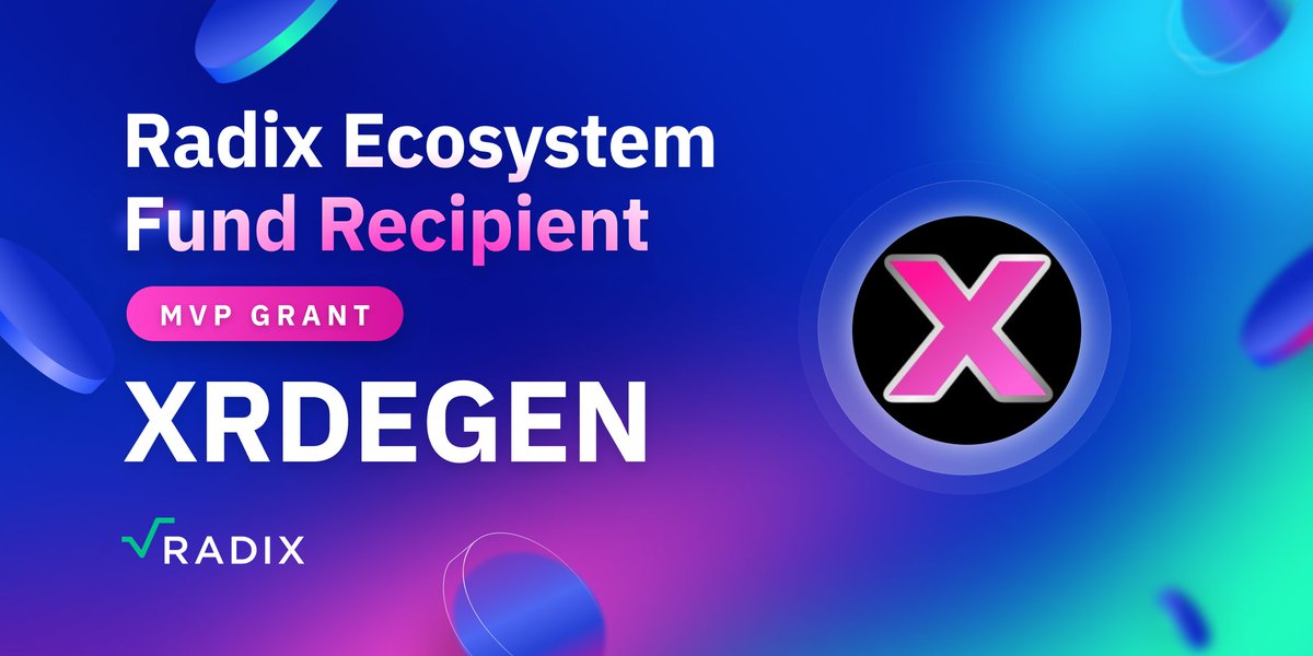 Radix - Radically Different DeFi tweet media