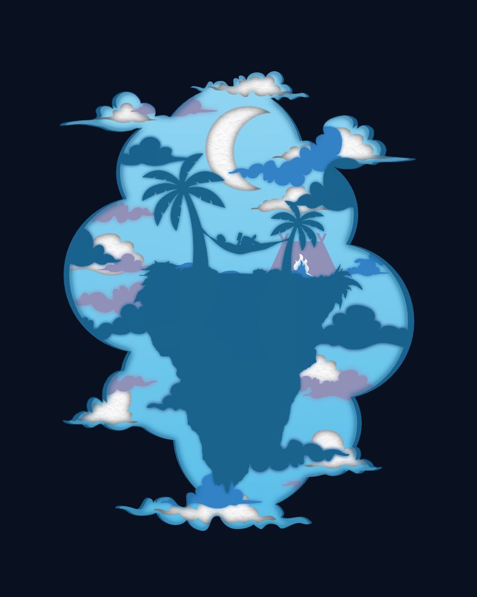 MalakayArt's tweet image. Relax, stop scrolling.
This is your sky island ☁️
Close your eyes and breathe 🌙

🎨 Affinity Designer
#malakayart #dreamscape #relaxmood #calmart