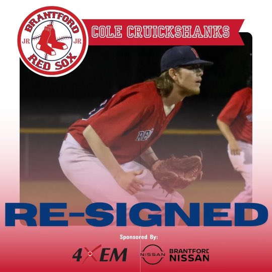 Back for another season!  Cole, another Veteran and big piece of the puzzle has been signed!