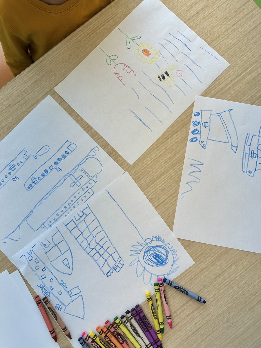 solisociety's tweet photo. Thank you to everyone who stopped by for Musical Doodles at the @kentonlibrary! Today was our final session of the season - it was the perfect weather for a spring-themed doodle session inspired by the art of Marc Chagall, accompanied by musical selections. See you next season! https://t.co/nJeuFzVdKe