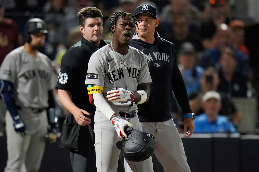Yankees’ Jazz Chisholm sees ‘gray area’ around MLB rule as he appeals suspension for emotional post trib.al/pj2R6h5