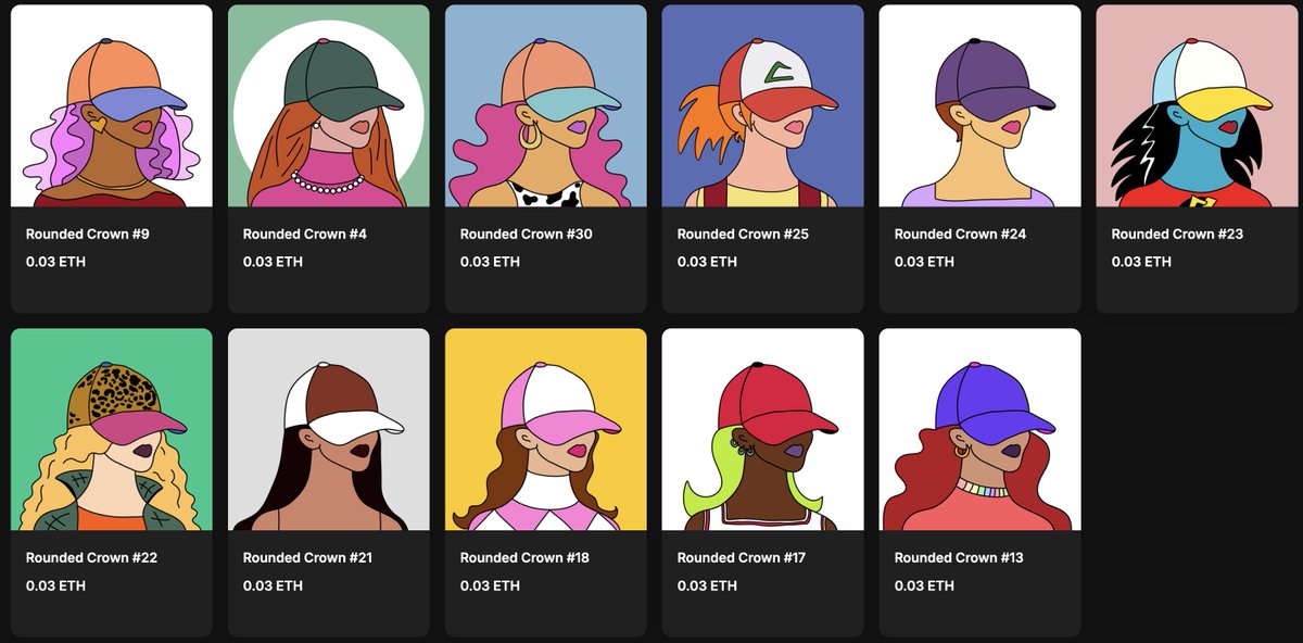 BigLeagz's tweet photo. 11 of 33 Rounded Crowns listed! https://t.co/iy1UUr0uVz