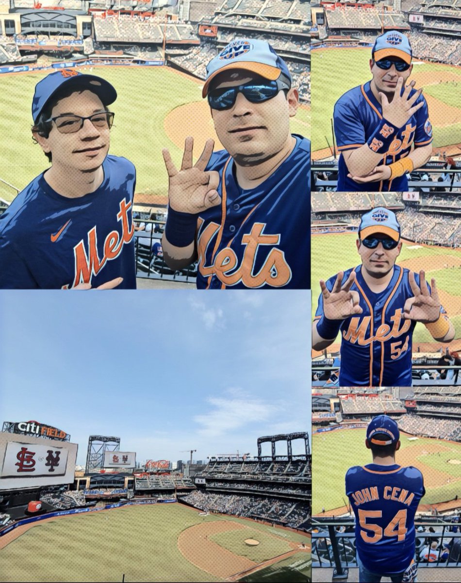 JohnCenaJersey's tweet image. Attending my 6th Mets Game of the 2025 season. Kodai Senga goes on the mound. Gorgeous Weather today. LETS GO METS!

#webleedorangeandblue🔶🔷 #ucantseeme👋 #hustleloyaltyrespect👌👌 #citifield #nym #citifield #newyorkmets #metsfans #LFGM #famousmetsfan #LGM    #JohnCena