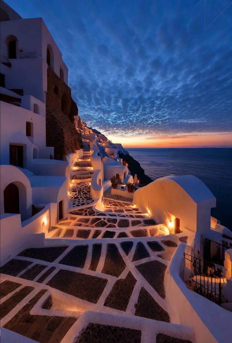 W0rld2026's tweet photo. Santorini, Greece https://t.co/4dbX2zTCAa