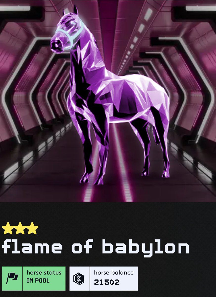 nabu_lines's tweet image. flex your horses... 
@zed_champions