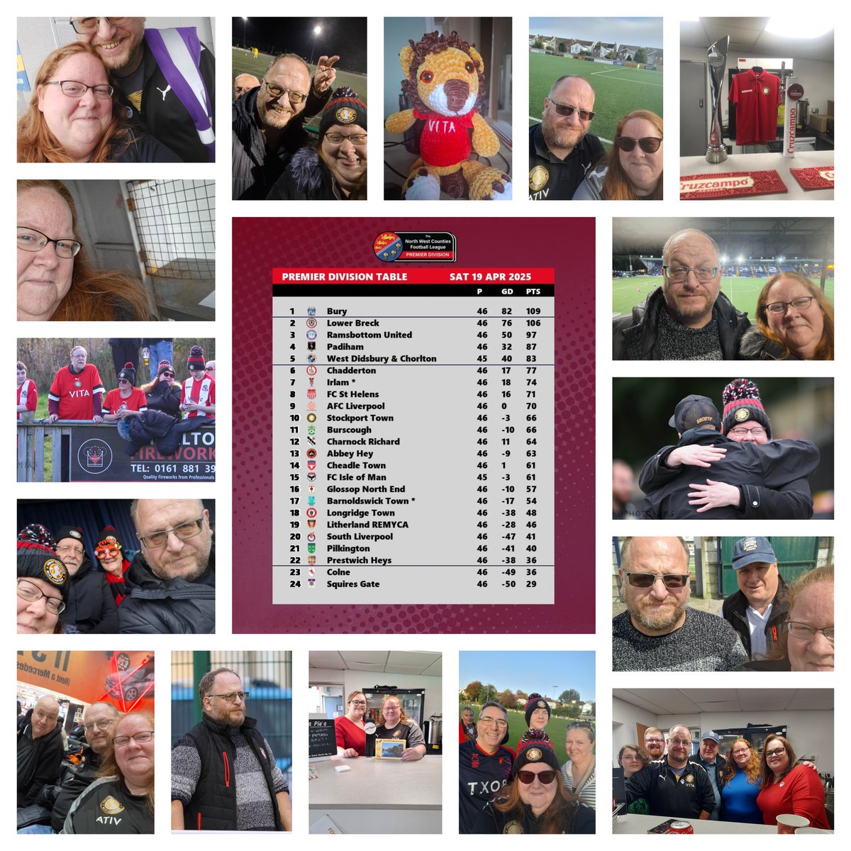 BurrJudith's tweet photo. @StockportTownFC had a ball again this season and can't wait to do it all again next season! Up the Town 🔴⚫️🔴⚫️ https://t.co/nUpMycVWz8