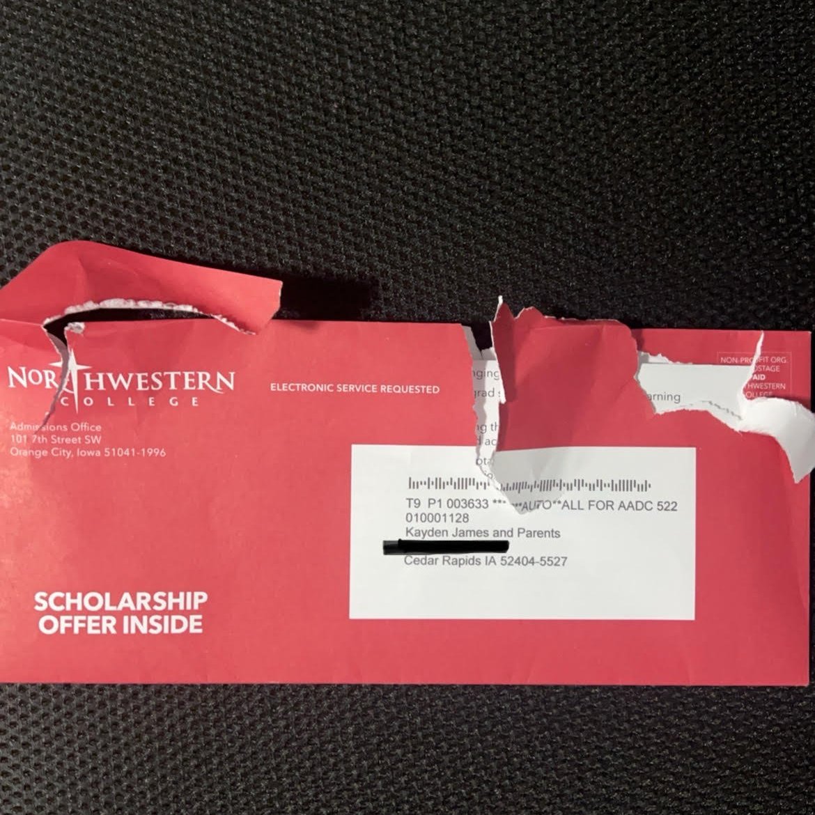 So blessed to announce I have picked my 4th official offer from <a href="/coachmmmcc/">Matt McCarty</a> and <a href="/nwc_fb/">Northwestern College Football</a> ‼️‼️‼️#RaidersStandOut #therightwaytoplay 

<a href="/JHawk_Football/">JEFFERSON FOOTBALL</a> <a href="/One11Recruiting/">One11 Recruiting</a> <a href="/NewWavePerform/">New Wave Performance</a> <a href="/johnlarkin_nwp/">John Larkin</a>  <a href="/PrepRedzoneIA/">Prep Redzone Iowa</a> <a href="/iowapreps/">Iowa Preps</a> <a href="/Bound_IA/">Bound Iowa</a> <a href="/KevinMoses38/">Kevin Moses LLC</a> <a href="/SunilSportsNews/">Sports News By Sunil Sunder Raj</a> <a href="/Bryan_Ault/">Bryan Ault - Midwest Scout</a>
