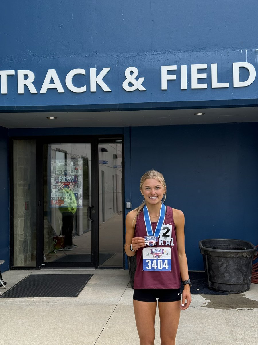 Salina Central Track&Field/XC (@sc_track_xc) on Twitter photo Another great weekend at <a href="/KU_Relays/">Kansas Relays</a>.
Katelyn with a 2nd place finish in the 3200 and 9th in the 1600, and Kaylie with a 4th in the 3200 and 5th place finish in the 1600. Great efforts all weekend by the Mustangs! #WeAreSC Another great weekend at <a href="/KU_Relays/">Kansas Relays</a>.
Katelyn with a 2nd place finish in the 3200 and 9th in the 1600, and Kaylie with a 4th in the 3200 and 5th place finish in the 1600. Great efforts all weekend by the Mustangs! #WeAreSC