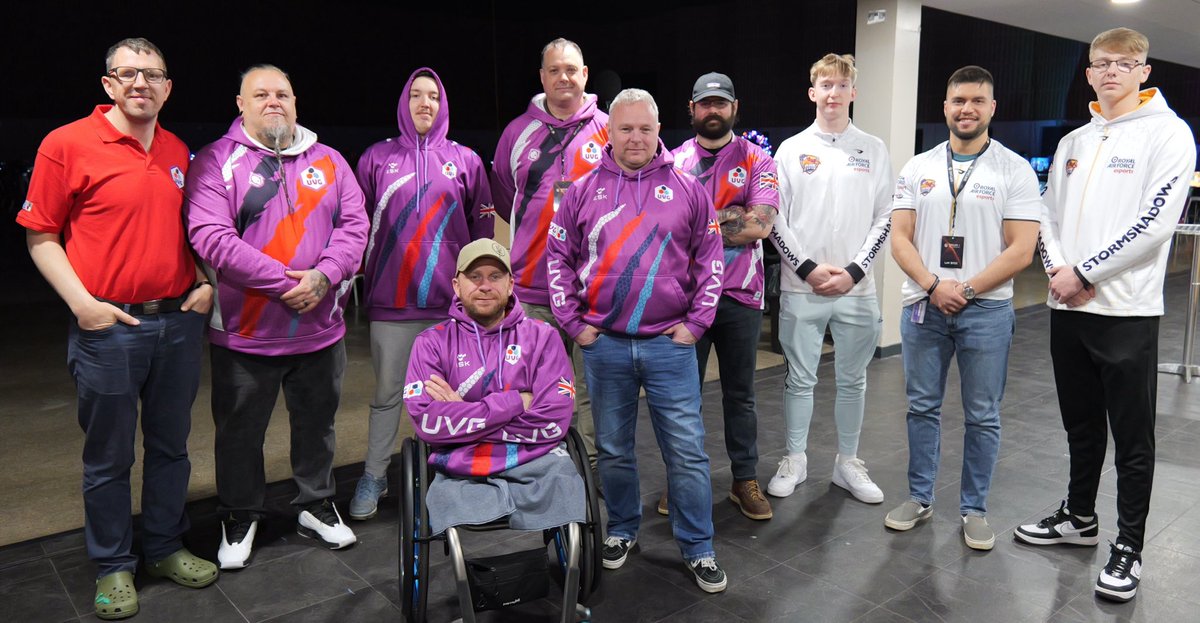 UK Veterans Gaming 🇬🇧 (@ukveteransgg) on Twitter photo UVG at <a href="/EnclaveLan/">EnclaveLAN</a> (featuring the winning <a href="/RAF_Esports/">RAF Esports</a> Rocket League team from the LAN tournament).
Massive thanks to <a href="/BFBSRadioHQ/">BFBS Radio</a> for helping us to get additional UVG members to Enclave and tri-service teams entered into the RL tournament. UVG at <a href="/EnclaveLan/">EnclaveLAN</a> (featuring the winning <a href="/RAF_Esports/">RAF Esports</a> Rocket League team from the LAN tournament).
Massive thanks to <a href="/BFBSRadioHQ/">BFBS Radio</a> for helping us to get additional UVG members to Enclave and tri-service teams entered into the RL tournament.