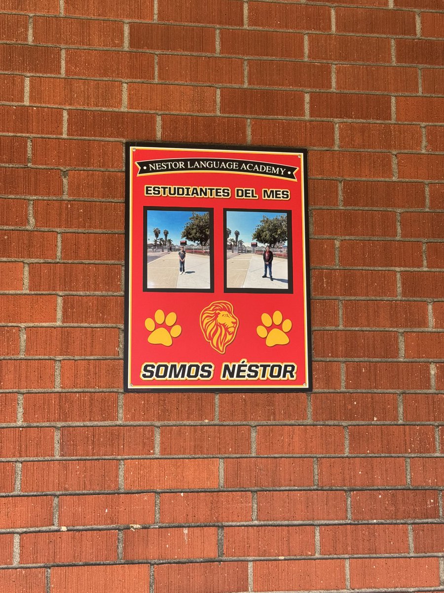 NestorLions's tweet photo. Congratulations to Brady Mitchell &amp; Zane Hidalgo for being selected to be our 6th &amp; 8th grade Distinguished Scholars for the 24-25 school year! 🦁 @Supt_SBUSD @SBUSD_NEWS https://t.co/2Cg4BEZPfx