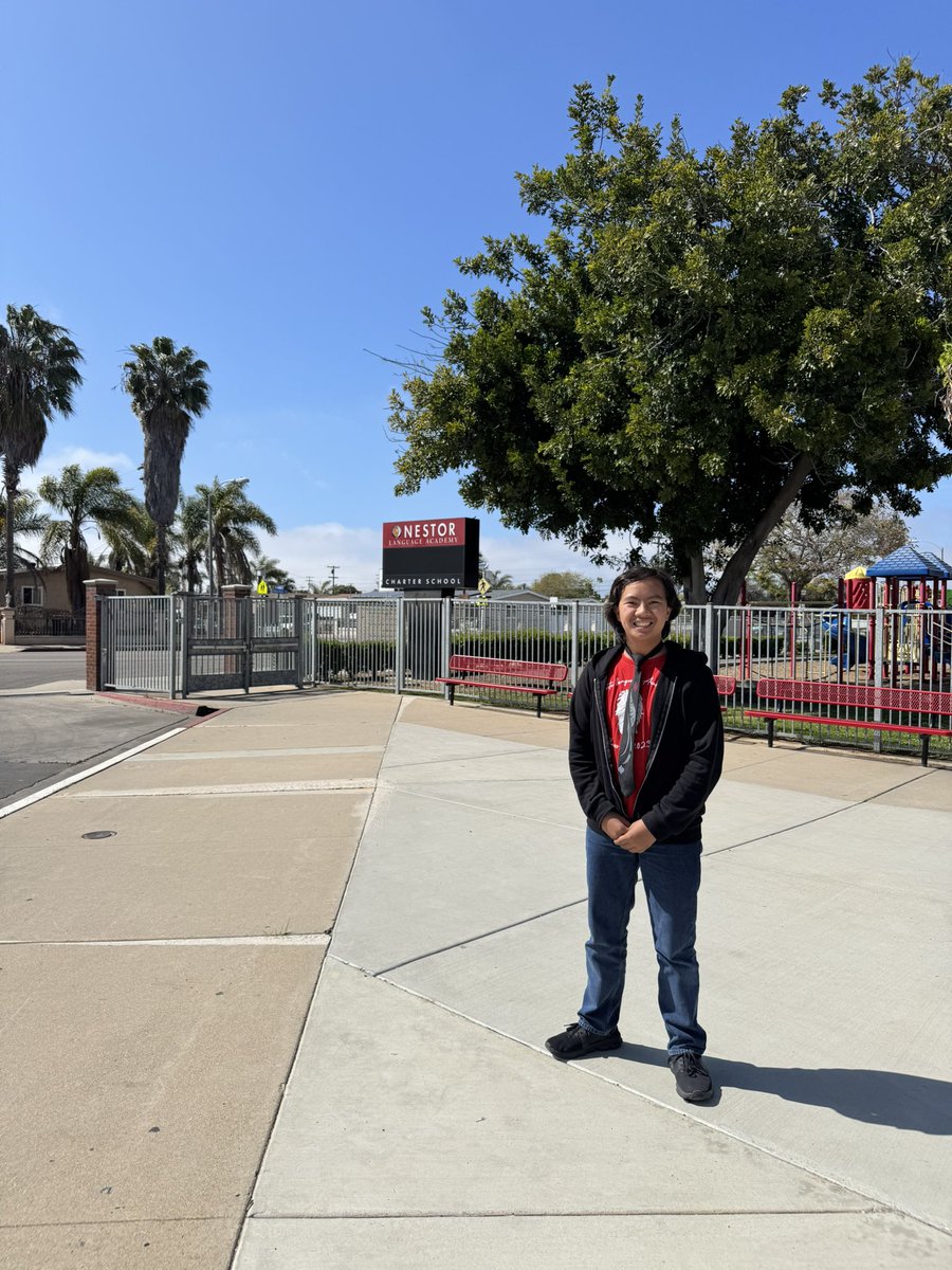 NestorLions's tweet photo. Congratulations to Brady Mitchell &amp; Zane Hidalgo for being selected to be our 6th &amp; 8th grade Distinguished Scholars for the 24-25 school year! 🦁 @Supt_SBUSD @SBUSD_NEWS https://t.co/2Cg4BEZPfx