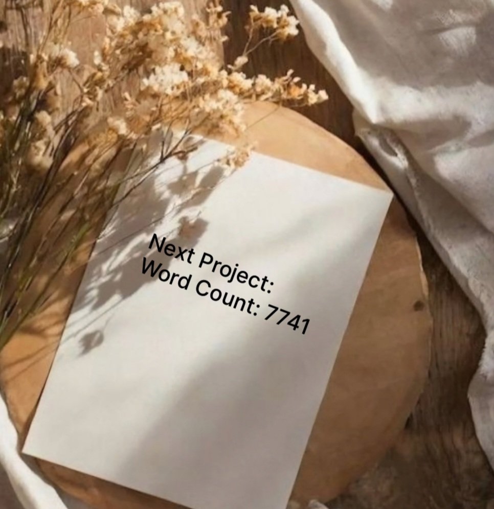 Letters4theLord's tweet image. Next project 
Word Count: 7741
#WritingCommunity #indieauthor #okiewriter #GoodreadsAuthor #JustWriteAllTheThings