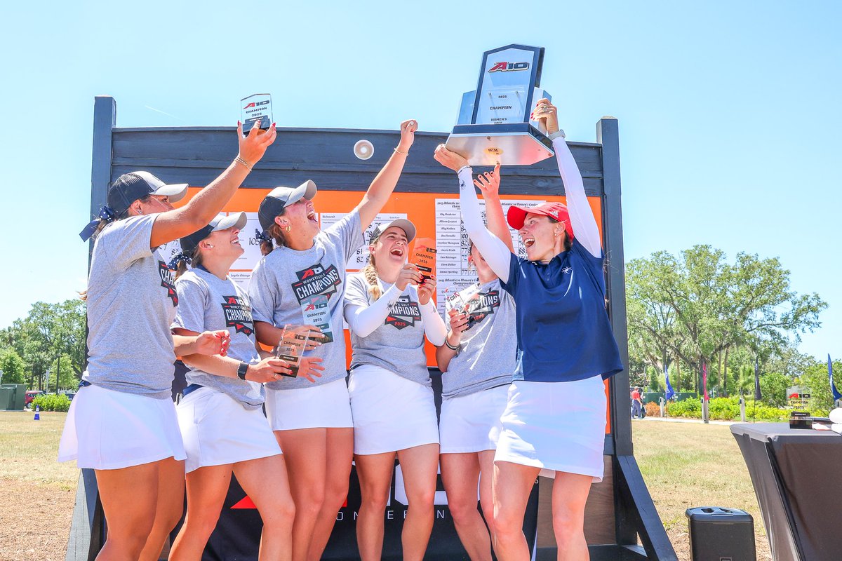 Your Richmond Spiders are the first-ever <a href="/atlantic10/">Atlantic 10 Conference</a> Women’s Golf Champions! #OneRichmond