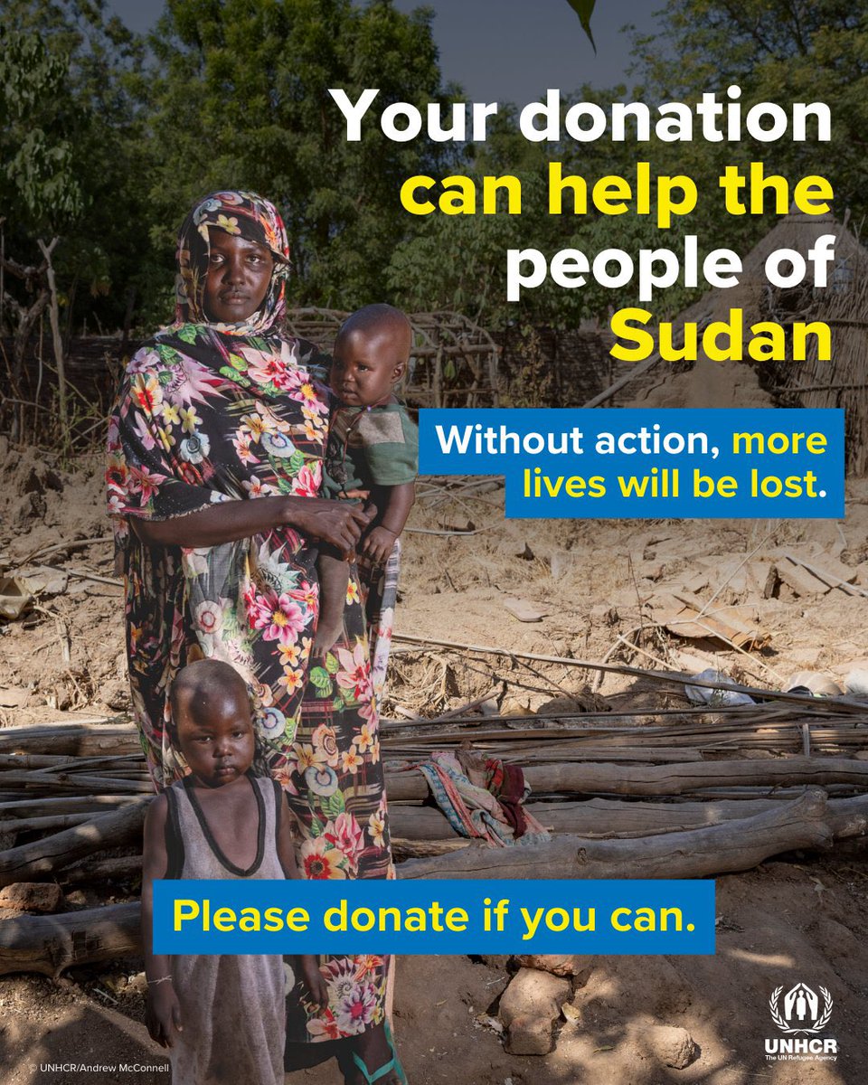 Two years.
Nearly 13 million people displaced.
UNHCR continues to respond across the region.

But the humanitarian needs are as urgent today as when the crisis began. Please help: bit.ly/3O8QbxM