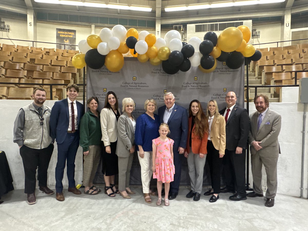 So proud of Gov. Parson and Team 57. Mizzou held a groundbreaking for “The Michael L. Parson Meat Science Education and Training Laboratory.”

The 25,000 sq.ft. facility will offer education and workforce development opportunities to contribute to one of MO’s largest industries.