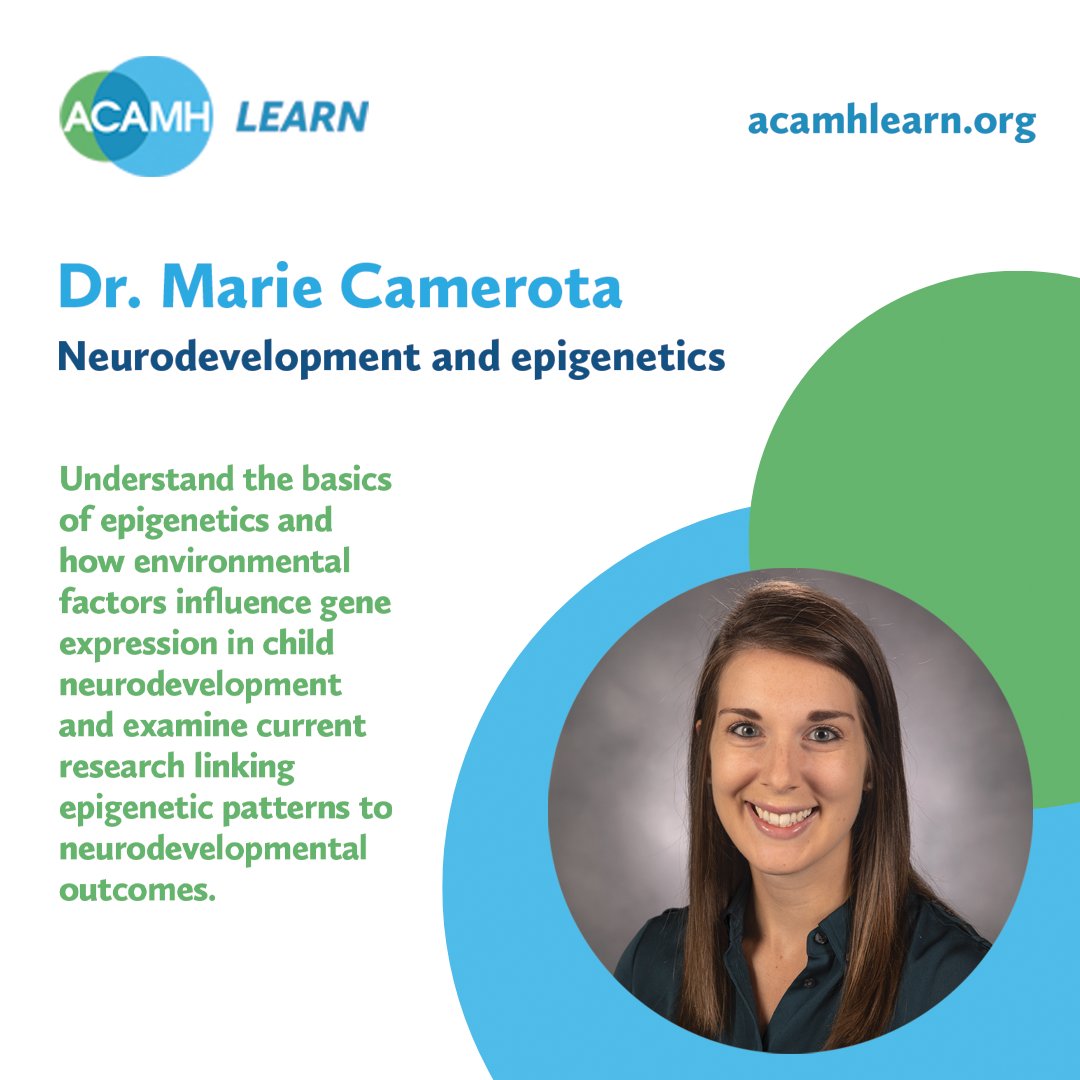 In this talk on #Neurodevelopment and #Epigenetics, <a href="/MarieCamerota/">Dr. Marie Camerota</a> introduces fundamental epigenetic concepts and mechanisms, explaining how environmental factors can influence gene expression without altering genetic code. 

Watch now to learn more. bit.ly/3G0B8ps