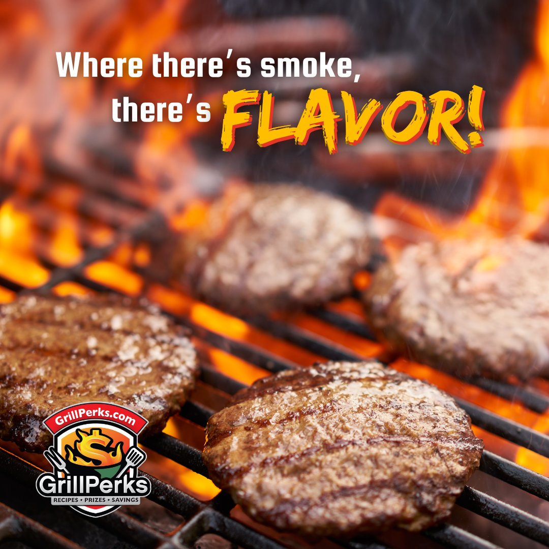 Who else loves to go outside and the first you smell is smoke from a grill? We LOVE it!!

#GrillPerks #Grilling