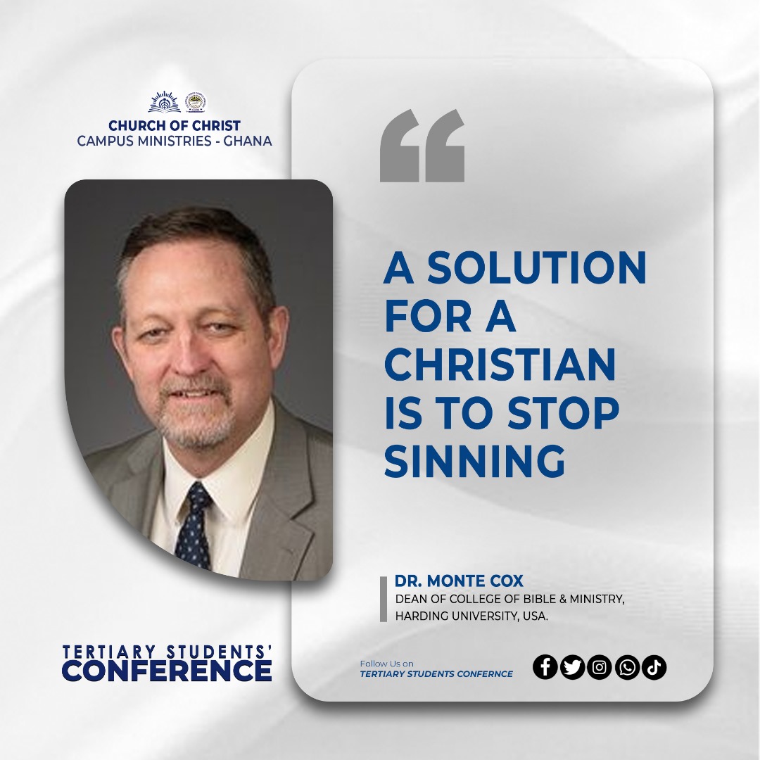 COCTSC_gh's tweet photo. 𝐓𝐒𝐂 𝐃𝐀𝐘 𝟐 - 𝐄𝐱𝐜𝐞𝐫𝐩𝐭𝐬 
𝗗𝗿. 𝗠𝗼𝗻𝘁𝗲 𝗖𝗼𝘅 challenged us with a powerful message: “Present Your Bodies as a Living Sacrifice — Conforming or Transforming in Morality?” 
📖 Will you conform, or will you be transformed?

#TSC2025 #ChurchOfChristGhana https://t.co/zQz6YglQe5