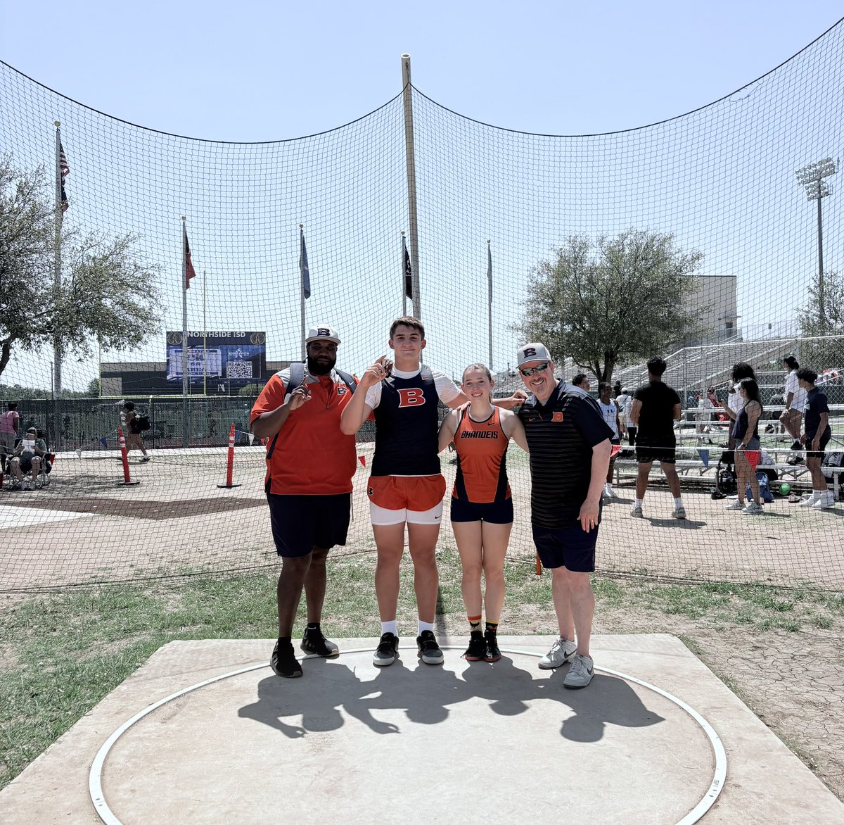 CoachKDMattox's tweet photo. Coach Darby &amp; I are proud of these two! Their determination &amp; grit were off the charts! We may have just missed state, but their moxie in regionals was phenomenal, &amp; smashed PRs they never thought possible! The future is bright, &amp; can't wait for next year! #LoveHandles #RingPops https://t.co/Iq6ybCFP6p