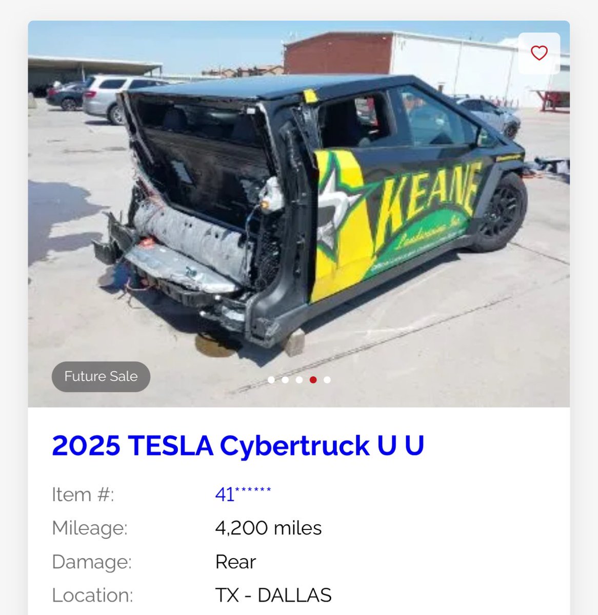 This famous #CyberTruck is for sale and you can probably get it for half price 🤣
