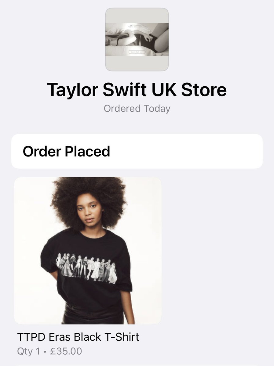 Annnusko's tweet photo. Them: Will you ever stop ordering TS Merch? 

Me: 🎶No, I’m not! But you should see your faces… 🎶 😆💕 @taylornation13 @taylorswift13 amazing, thank you https://t.co/GlHaYIbiP6