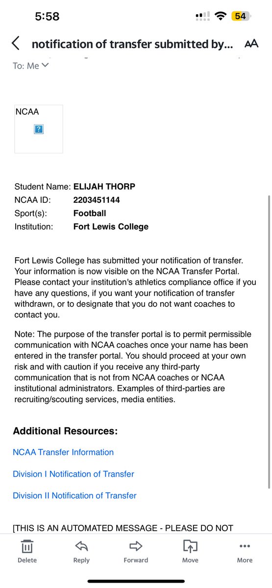 5lijah_Thorp's tweet photo. Thank you Fort Lewis College for the opportunity, and looking forward to the next chapter!
Entering the transfer portal for a new home to further my academic and athletic career!
2 years of eligibility 
“DMs are open” https://t.co/3A5VFjRx4a