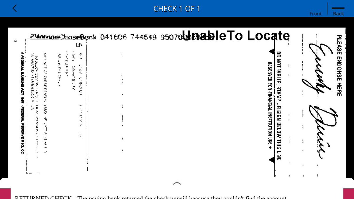GraymanPOTA's tweet photo. I guess pictures are worth a 1000 words. These are the 4 checks so far that @Chase and @ChaseSupport allowed a Fake Emily to cash not deposit at three different branches in Denver, CO and somehow decided that we were financially responsible for their fuck up. Meanwhile, Chase Bank feels it’s perfectly fine to steal over $2500 out of our accounts to cover their fuck up without providing any reasonable proof that we were even involved.