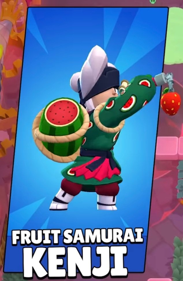Beezwax_Master's tweet photo. They made matching skins for Kenji x Kaze too! 🥰🍉
#BrawlStars #BrawlTalk https://t.co/KWOCkMGsTy