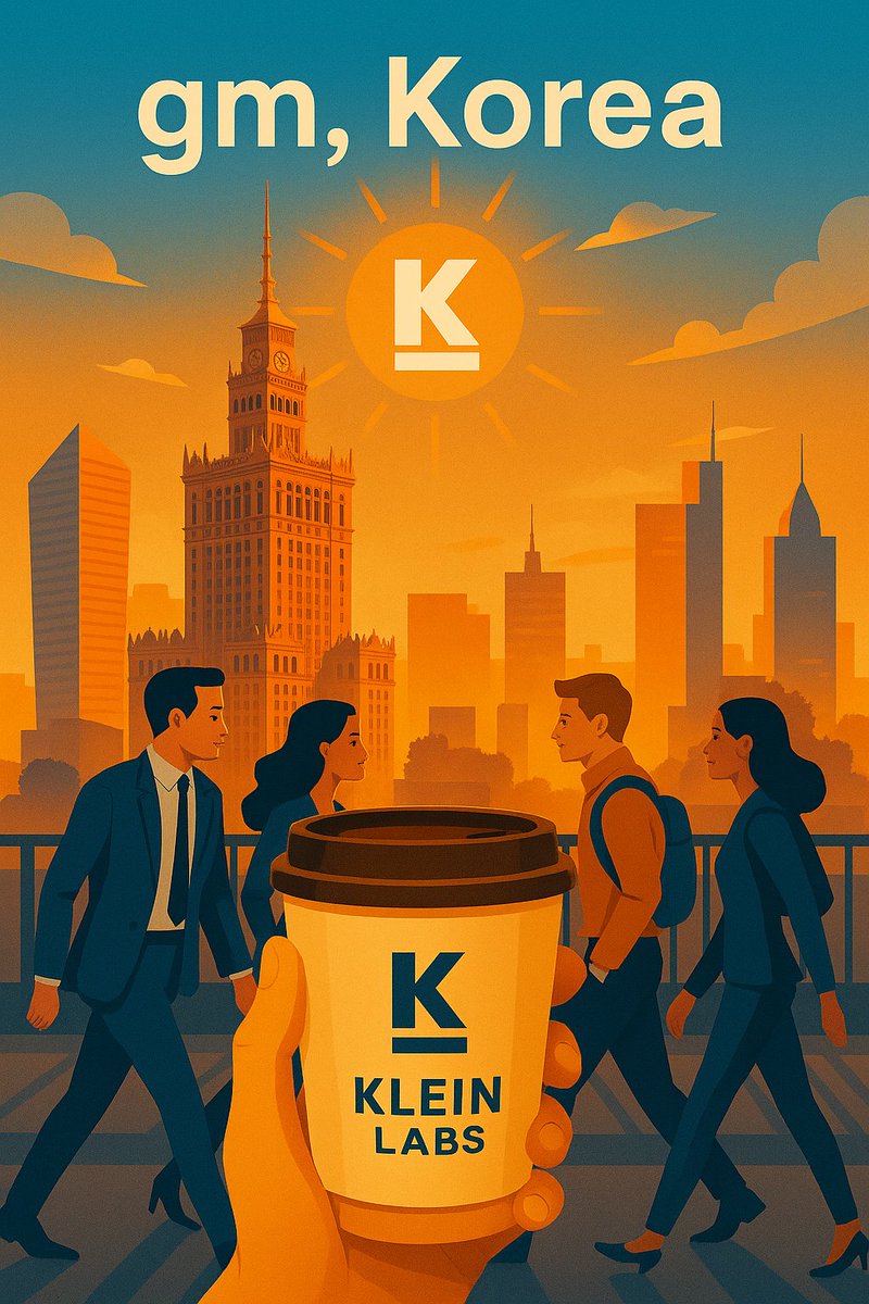 Crypto_CoolGuy's tweet photo. Gm Korea☕️
Gm @kleinlabsxyz ☕️
Gm @joesph_crypto ☕️ https://t.co/RPV1AptVB6