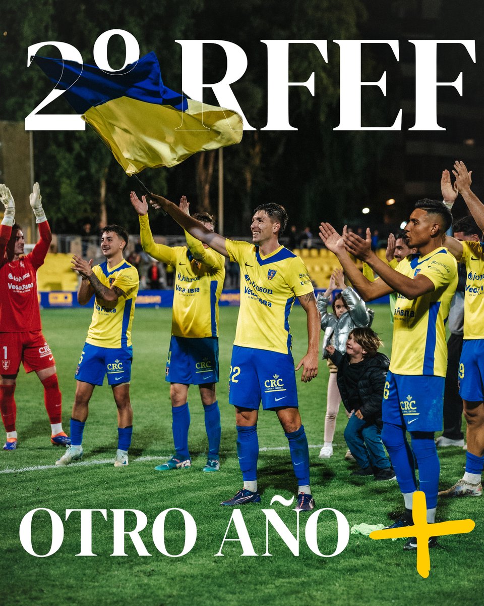 𝟐º𝑹𝑭𝑬𝑭 𝑶𝑻𝑹𝑶 𝑨𝑵̃𝑶 ➕💛💙

El Objetivo de la permanencia está 𝗺𝗮𝘁𝗲𝗺𝗮́𝘁𝗶𝗰𝗮𝗺𝗲𝗻𝘁𝗲 𝗰𝗼𝗻𝘀𝗲𝗴𝘂𝗶𝗱𝗼. ✅🔢

El Orihuela CF será equipo de 2ºRFEF al menos una temporada más. 🙌

#VamosEscorpiones 🦂