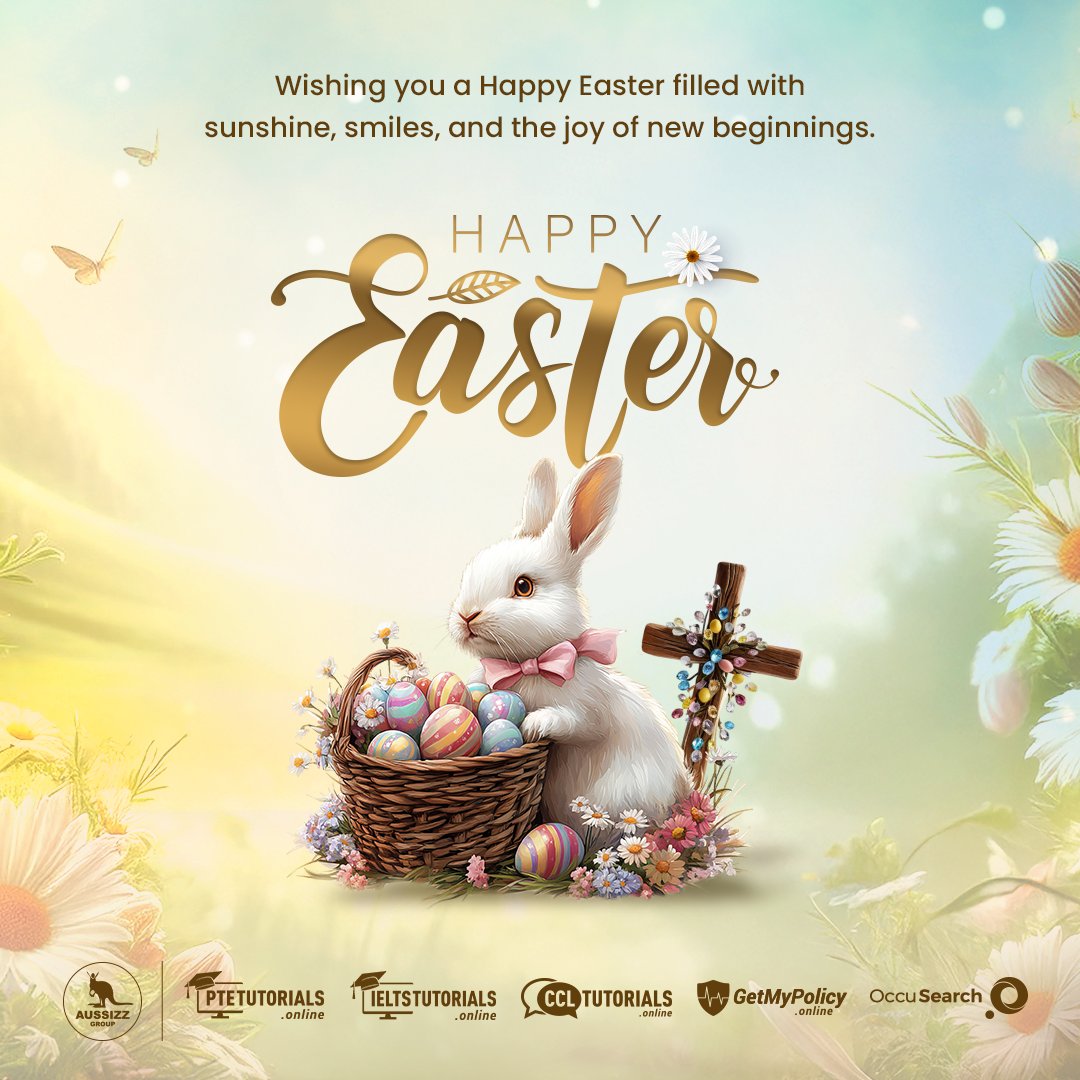 Wishing you an Easter filled with renewal, hope, and endless possibilities.

May your day be as bright as the spring sunshine! 🌞✝️

#easter2025 #eastereggs #happyeaster #HolyWeek2025 #EasterWeek #easter #Aussizzgroup
