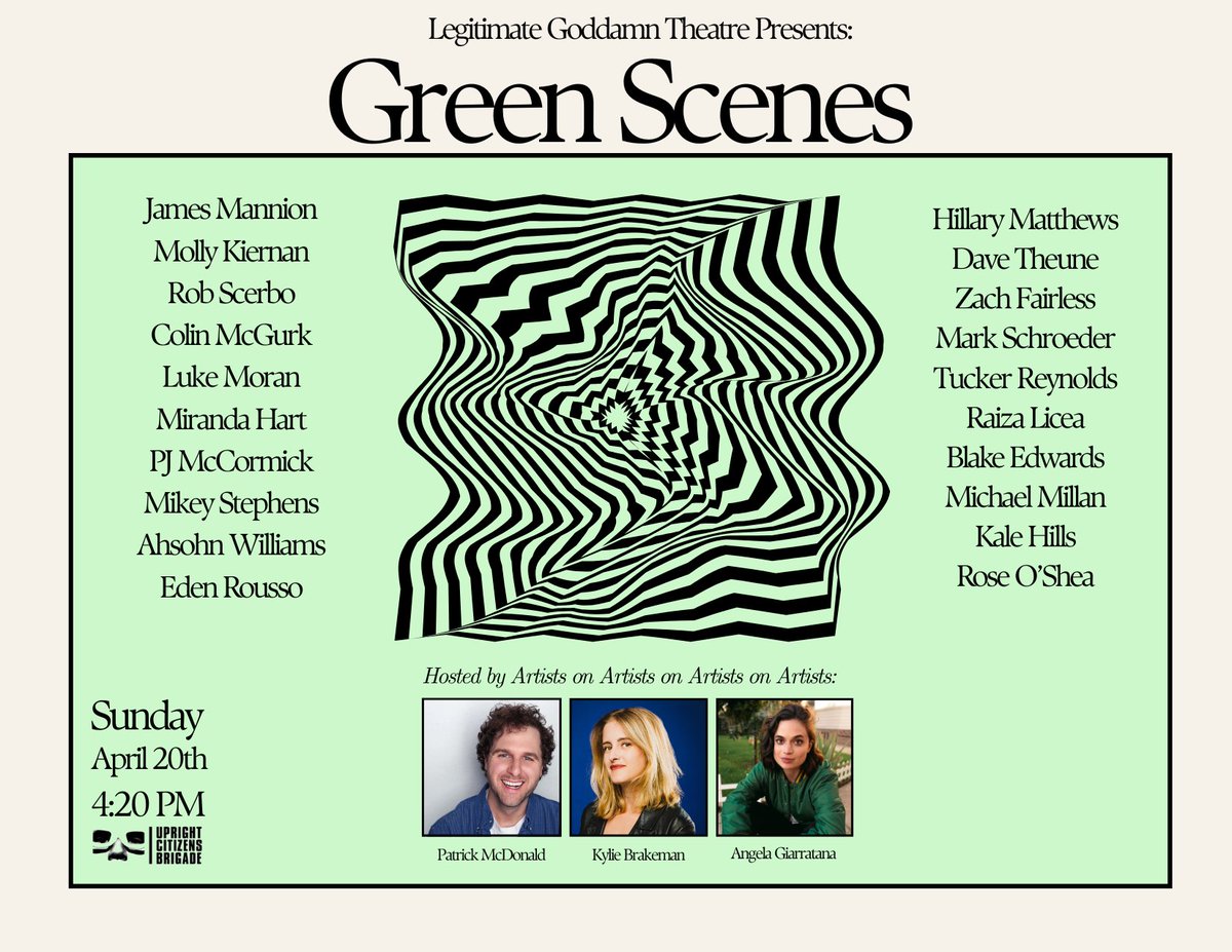 green scenes tomorrow <a href="/ucbtla/">UCB Theatre LA</a>