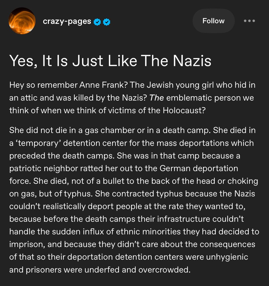 suchnerve's tweet photo. Calling them “Nazis” is not even remotely an exaggeration. https://t.co/z92G3XT17J
