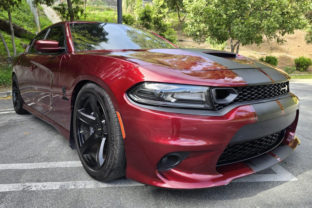 Bringatrailer's tweet image. Now live at BaT Auctions: 31k-Mile 2021 Dodge Charger Scat Pack. bringatrailer.com/listing/2021-d…