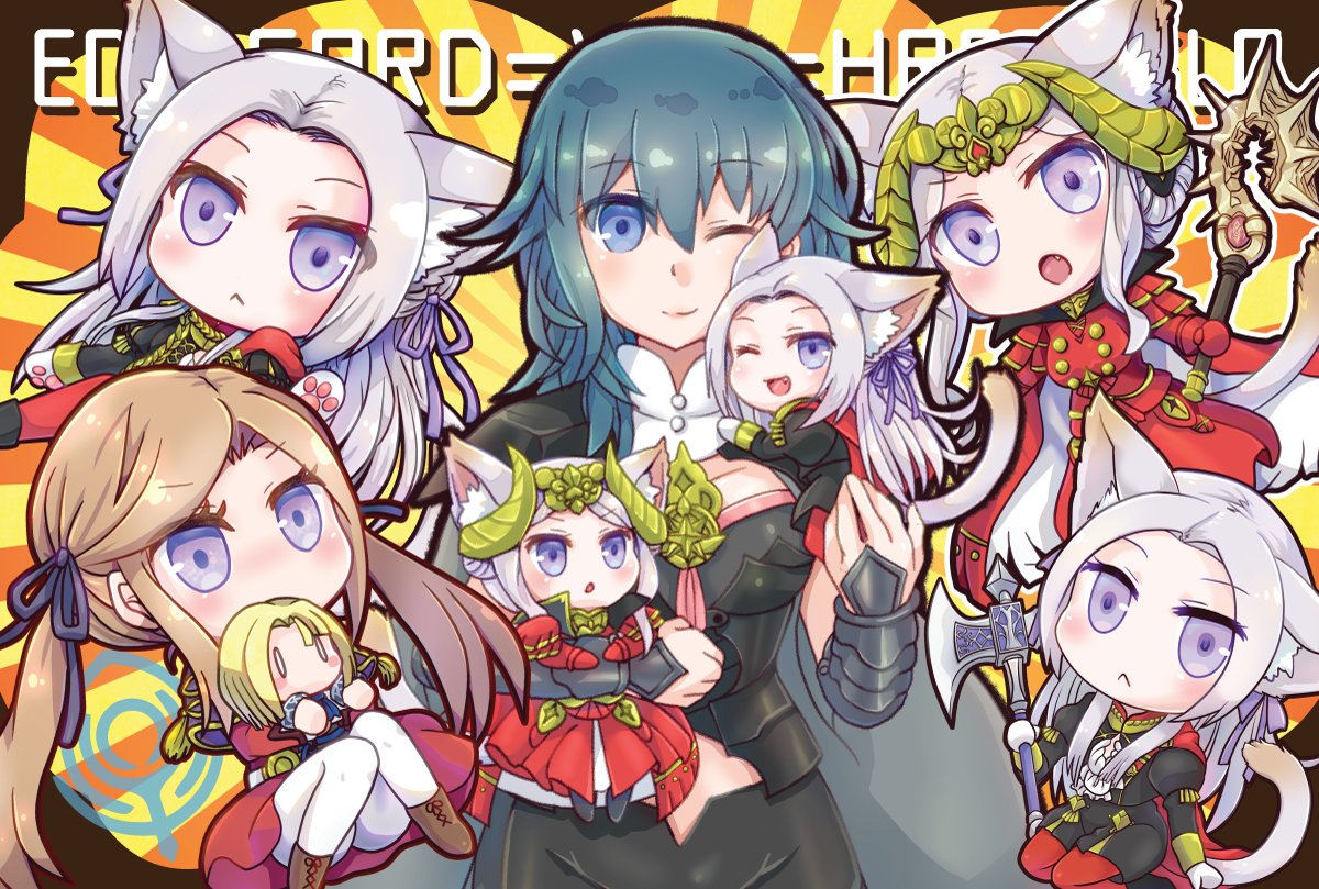 カムイ♀((FEif)) ,カムイ(FEif) 「FEシリーズ35周年おめでたい!!!攻略本に載っていた封印のクラリーネに一目惚れ」|堀江ありす?9/4誕生日！のイラスト