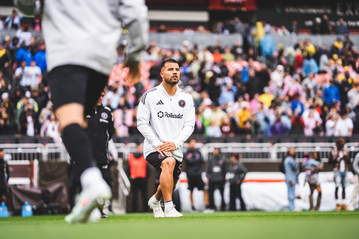 InterMiamiCF's tweet photo. Almost time 🫡 https://t.co/CxVzKIDfwn