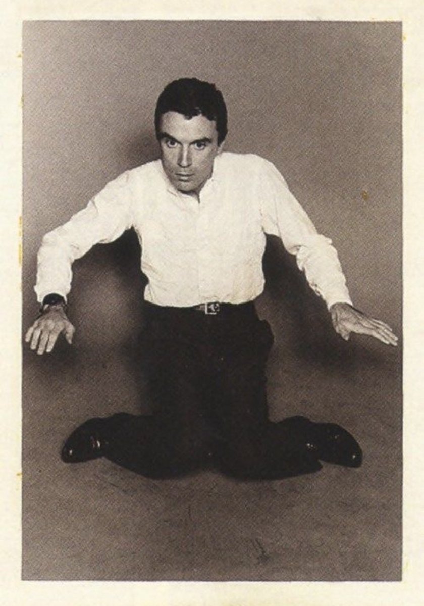 hairball1952's tweet photo. David Byrne / Jarvis Cocker https://t.co/0GepdHiLXq