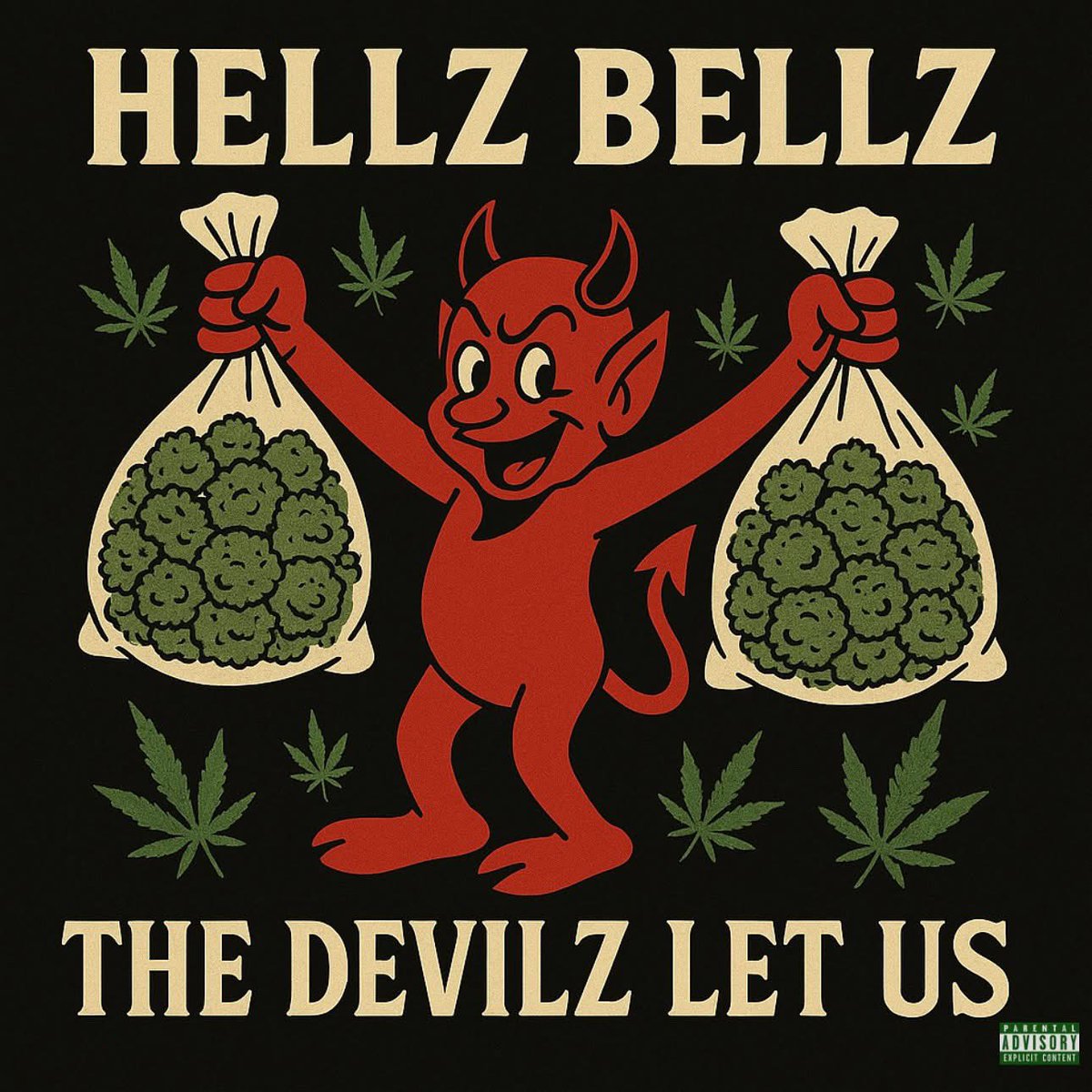 The Devilz Let Us, the brand new 4/20 EP from Hell’z Bellz is available on all streaming platforms now! Go hear it!