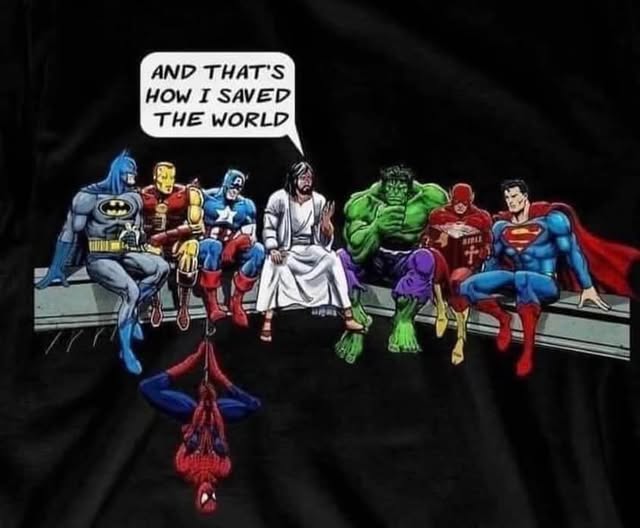 The one true Super Hero. ✝️