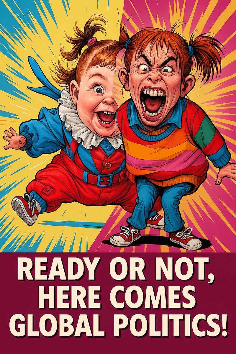 BoGoy001's tweet photo. They wanted trade wars?
Bogem & sis just dropped a tariff tantrum.
From China tariffs to TikTok bans, the diaper duo is here to negotiate with crayons & chaos.
#BOGEM is reshaping politics—one scream at a time.
https://t.co/XqFb4bJcjM
#SolanaGemoy #Pumpfun #BoGemOnTop https://t.co/9LjOQHvEyS