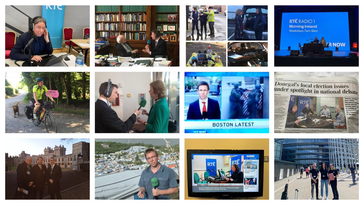 21 years ago today I started public service broadcasting with <a href="/rte/">RTÉ</a> 
<a href="/rtenews/">RTÉ News</a> and <a href="/morningireland/">Morning Ireland</a> 

As a young lad I always dreamed about doing what I do today.

Now as I continue doing it I remain proud and humbled to work with great and brilliant friends and colleagues. 

Here’s
